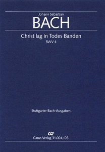 [147258] Christ lag in Todesbanden, BWV 4