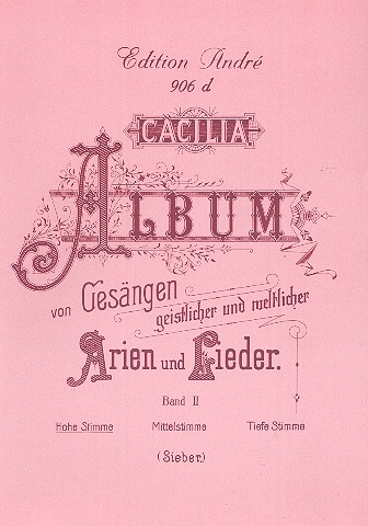 [114867] Cäcilia Album, Band 2 hoch