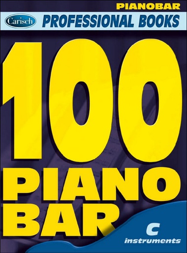 [253390] 100 Piano Bar - Professional Books