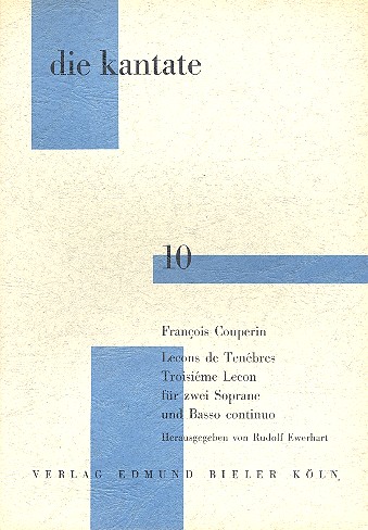 [85370] Lecons de Tenebres - Troiseme Lecon