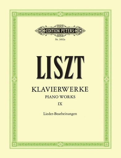 [53220] Klavierwerke Band 9 Lieder-Bearbeitungen