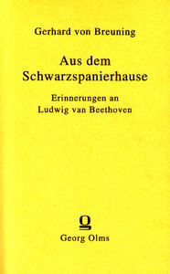 [179125] Aus dem Schwarzspanierhause - Beethoven