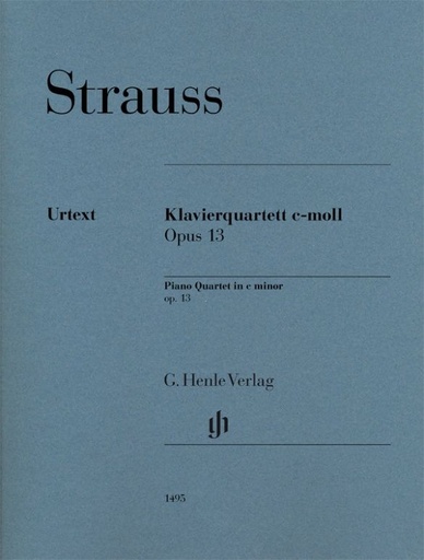 [HN-01495] Klavierquartett c-moll op. 13