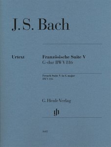[HN-01605] Französische Suite Nr. 5 G-Dur BWV 816