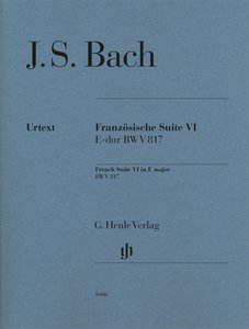 [HN-01606] Französische Suite Nr. 6 E-Dur BWV 817