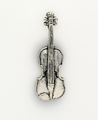 [318194] Anstecker Violine Zinn