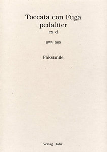 [34443] Toccata con Fuga pedaliter ex d BWV 565