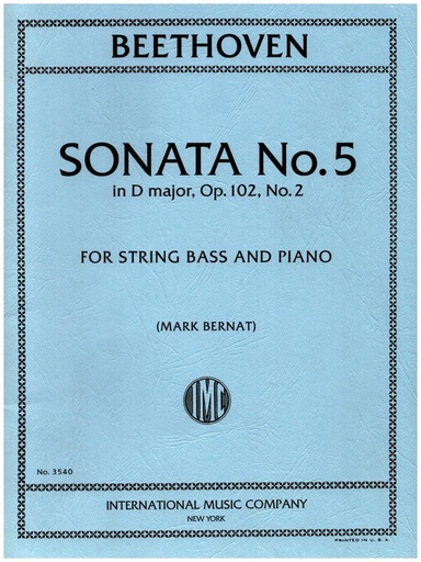 [120111] Sonata Nr. 5 D-Dur op. 102/2