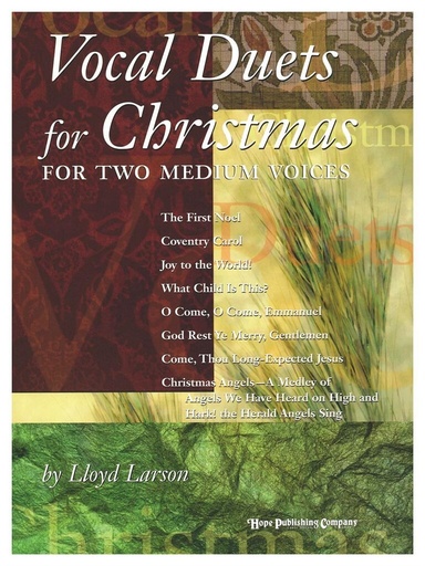 [331038] Vocal Duets for Christmas I incl. CD