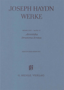 [HN-05743] Armida - Werke Reihe XXV Band 12 krit. Bericht