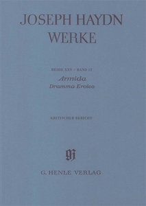 [HN-05743] Armida - Werke Reihe XXV Band 12 krit. Bericht