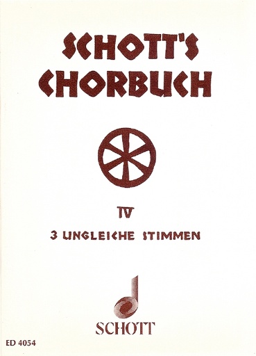 [111262] Schott's Chorbuch IV