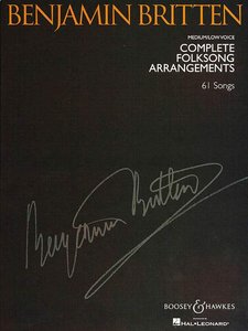 [207125] Complete Folksong Arrangements - medium/low voice