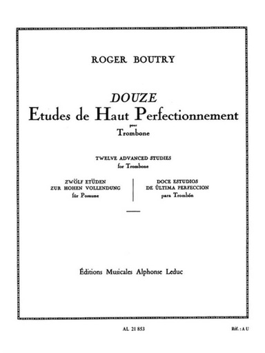[22959] 12 Etudes de haut Perfectionnement