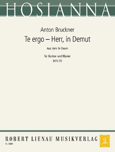 [165264] Te ergo / Herr, in Demut