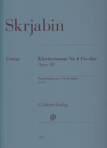 [HN-01110] Klaviersonate Nr. 4 Fis-Dur op. 30