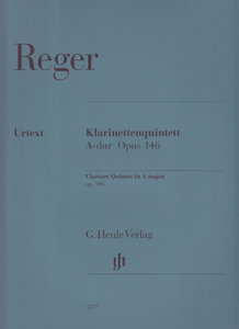 [HN-01117] Klarinettenquintett A-Dur op. 146