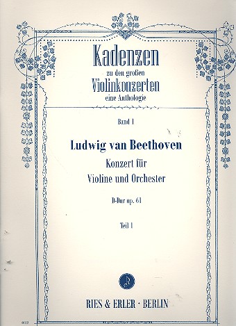 [253138] Kadenzen zum Violinkonzert op. 61