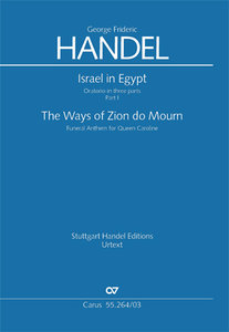 [225158] Israel in Egypt, HWV 54 - Teil I = Funeral Anthem for Queen Caroline, HWV 264