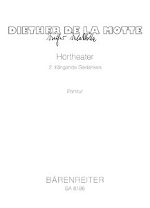 [288670] Klingende Gedanken (Hörtheater 2)