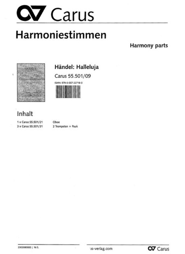 [305915] Halleluja, HWV 56/39
