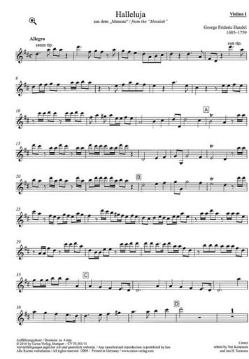 [305916] Halleluja, HWV 56/39