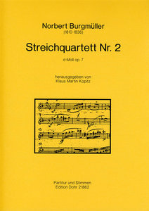 [116076] Streichquartett Nr. 2 d-moll op. 7