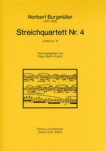 [116079] Streichquartett Nr. 4 a-moll op. 14
