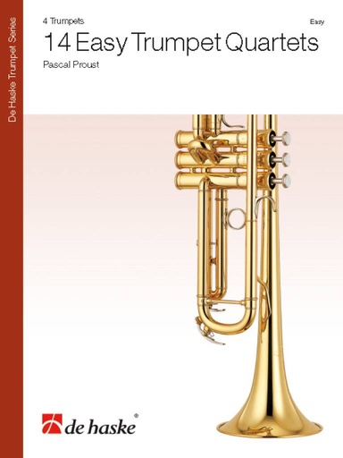 [304942] 14 easy Trumpet Quartets