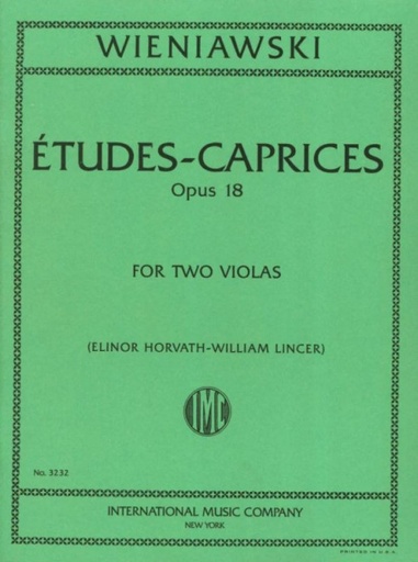 [111344] Etüden Caprices op. 18