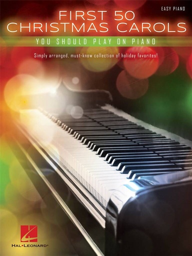 [293237] Frist 50 Christmas Carols you should play on the Piano