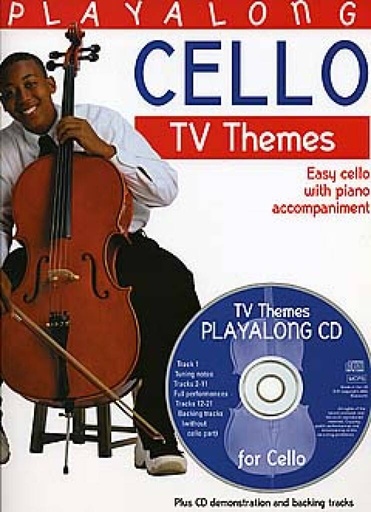 [218583] Playalong Cello - TV Themes