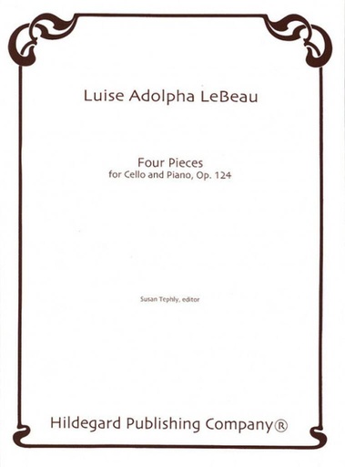 [50575] 4 Pieces for Cello and Piano op. 124