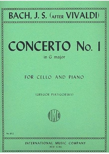 [50594] Concerto Nr. 1 G-Dur