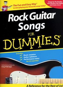 [202454] Rock Guitar Songs for Dummies