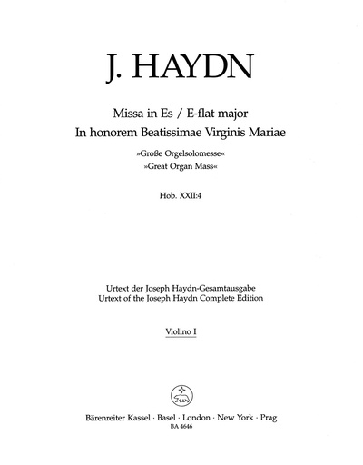 [85938] Große Orgelsolomesse, Hob. XXII:4