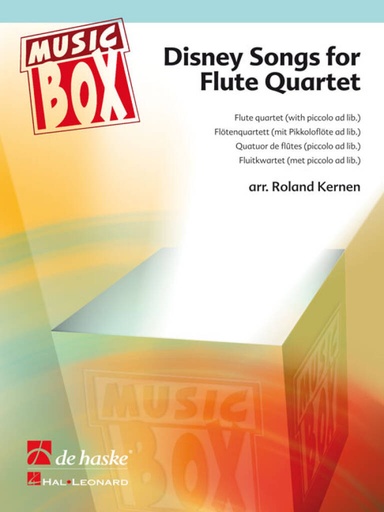 [323283] Disney Songs For Flute Quartet