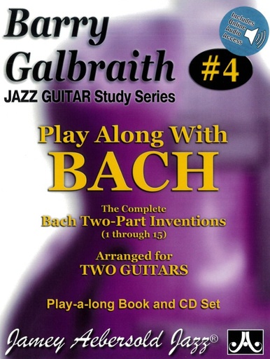 [276711] Play Along with Bach - Jazz Guitar Study Series 4