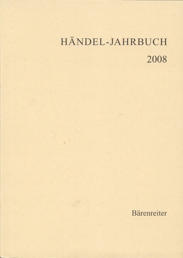 [223763] Händel-Jahrbuch 2008