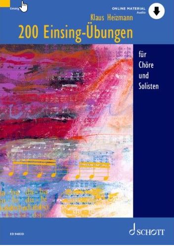 [269707] 200 Einsing-Übungen für Chöre und Solisten, incl. CD