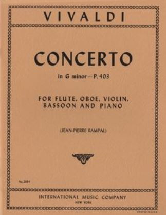 [3804] Konzert g-moll PV 403