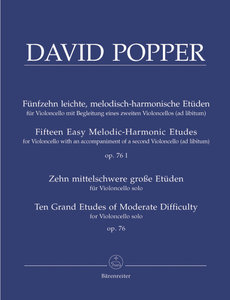 [130715] 15 leichte, melodisch-harmonische Etüden; 10 mittelschwere große Etüden op. 76