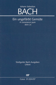 [315281] Ein ungefärbt Gemüte BWV 24