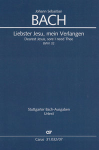 [315293] Liebster Jesu, mein Verlangen - concerto in Dialogo BWV 32