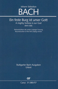 [315297] Ein feste Burg ist unser Gott BWV 80b