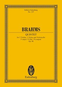 [63823] Streichquintett Nr. 1 F-Dur op. 88