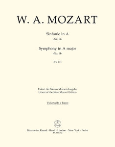 [176509] Sinfonie Nr. 14 A-Dur KV 114