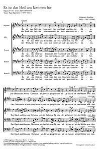 [172058] Es ist das Heil uns kommen her, op. 29/1
