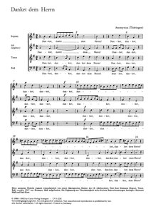 [176443] Danket dem Herrn