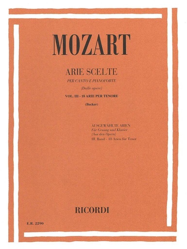 [217143] Arie Scelte 3 - 18 Arien für Tenor